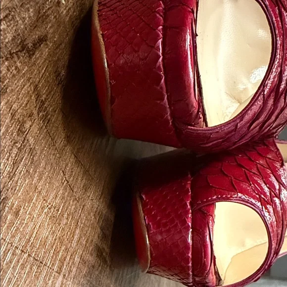 Christian Louboutin python - Picture 5 of 6